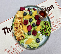 彩虹豆腐鮮蔬沙拉圖片